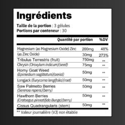 Booster de Testosterone Naturel TestoFury univala2